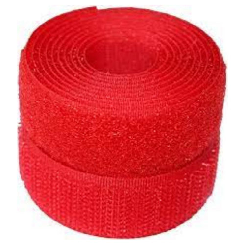 Self Adhesive Hook & Loop - Red
