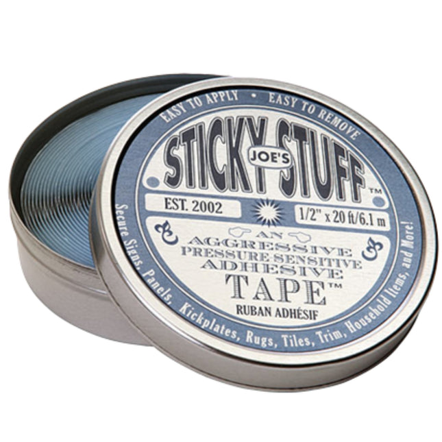 Joe's Sticky Stuff Tin (1/2in x 20ft)