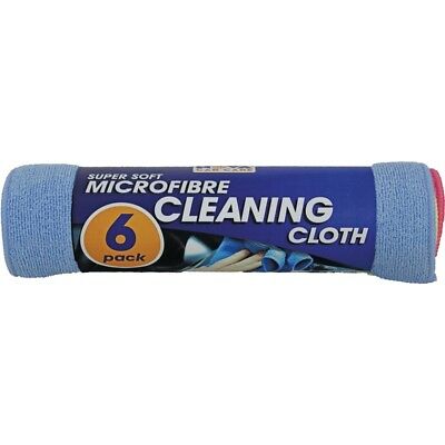 Microfibre Cleaning Cloth 6 Pack