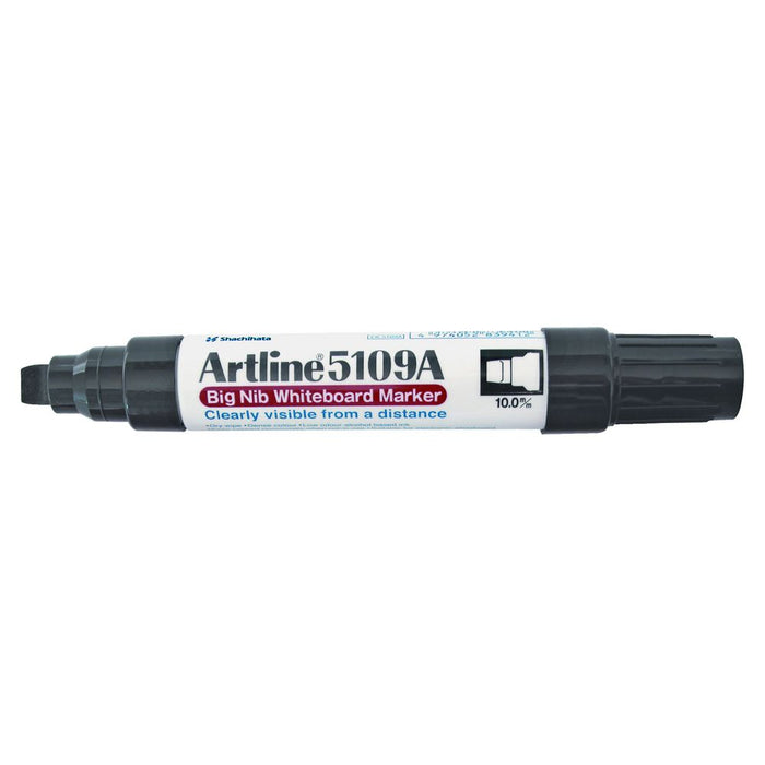 Artline 5109A Big Nib Whiteboard Marker - Black