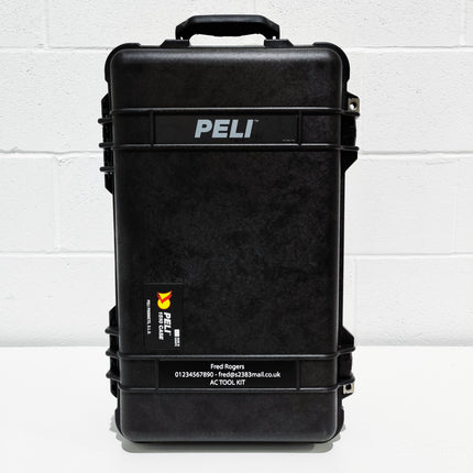 1510 Custom Engraved Peli Case Label