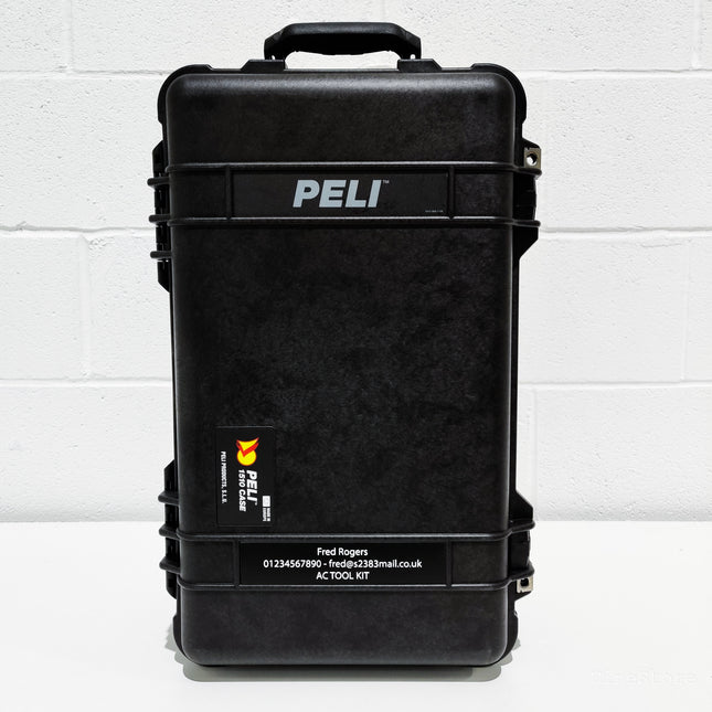 1510 Custom Engraved Peli Case Label
