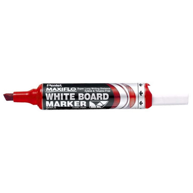 Pentel Maxiflo WB Marker Chisel - Red