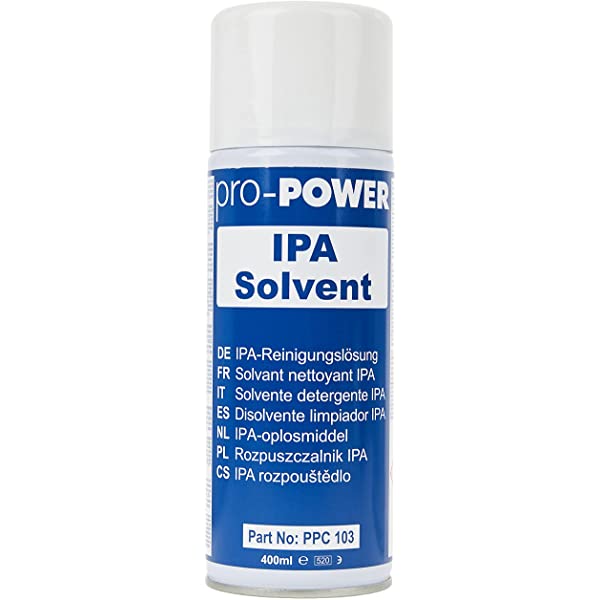 IPA (isopropyl) Solvent 400ml