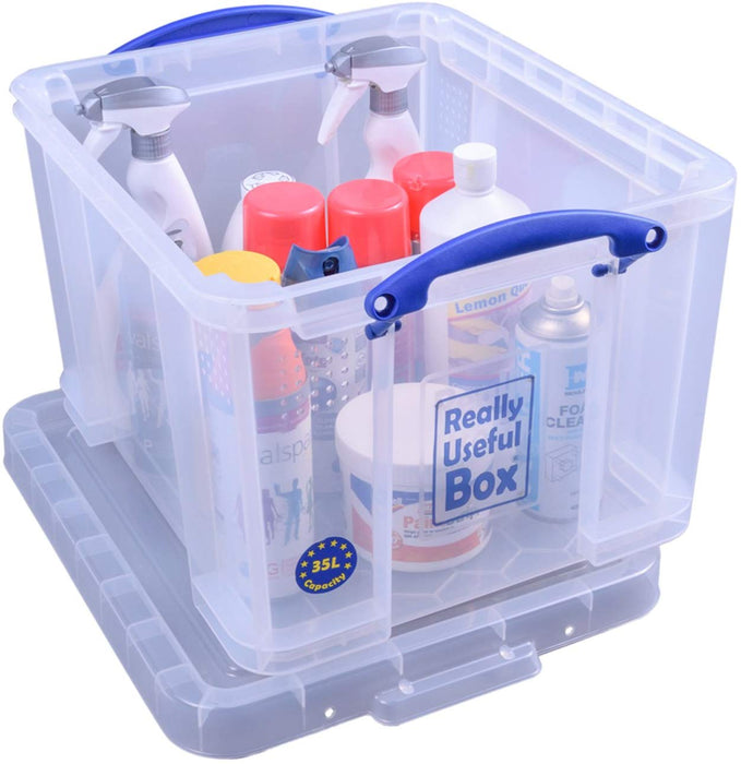 Really Useful Box 35 Ltr (Clear)
