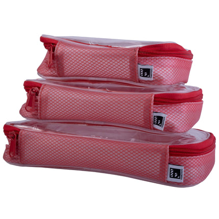 Transparent Storage Cases Set