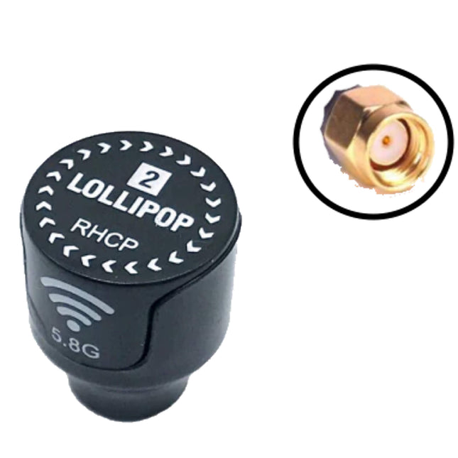 5.8 GHz RP-SMA Stubby Antenna RHCP