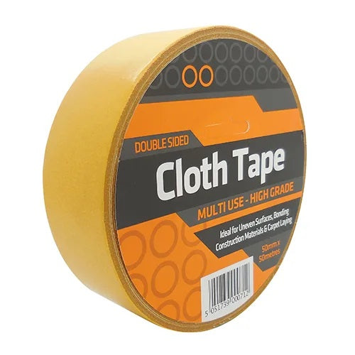 Double Sided Cloth Tape 50mm x 50m