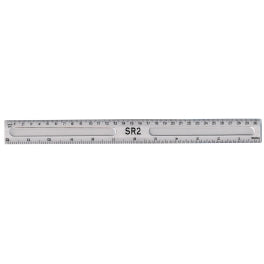 Ruler Shatter Resistant (Clear) 30cm