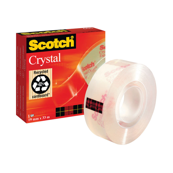 Scotch Crystal Tape (19mmx33m)