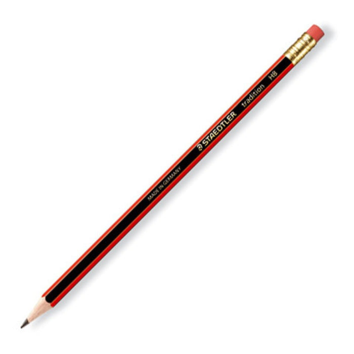 Staedtler 112 Tradition Pencil Cedar Wood with Eraser HB