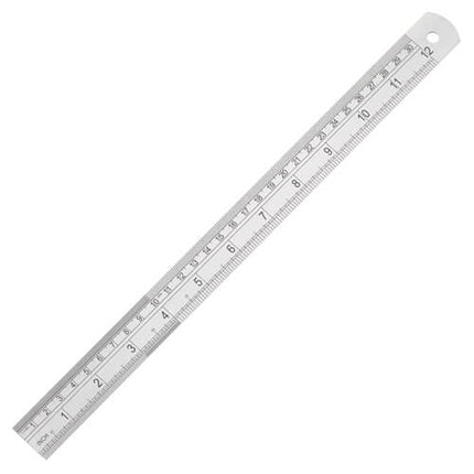 Steel Ruler 30cm (12in)