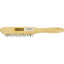 Wire Brush (wooden 4 row)