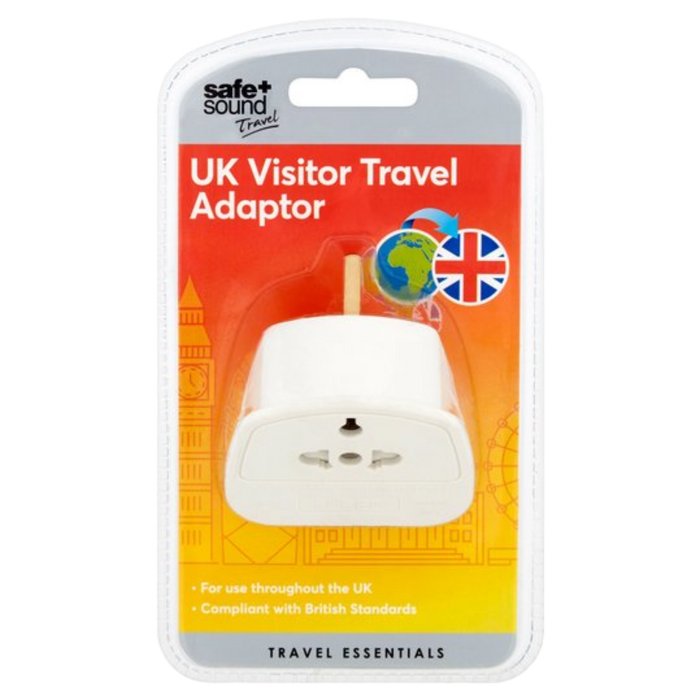 UK Visitor Travel Adaptor