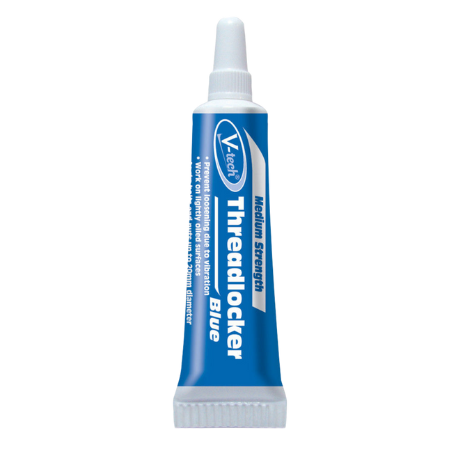 Streetwize V-Tech Threadlocker Adhesive 6ml Medium/Blue