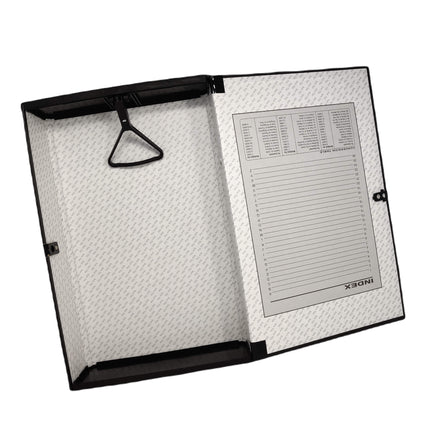 Value 70mm Box File Foolscap - Black