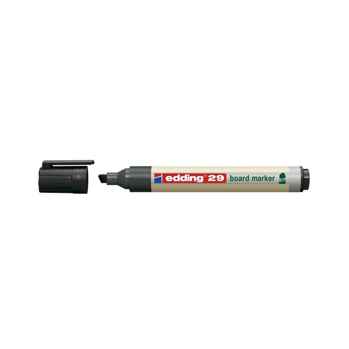 Edding EcoLine 29 Whiteboard Marker Chisel Tip 1-5mm Line - Black