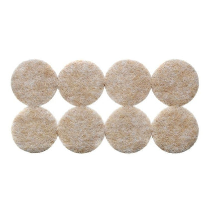 Round Felt Pads Pack 20 19mm dia x 5mm thick.