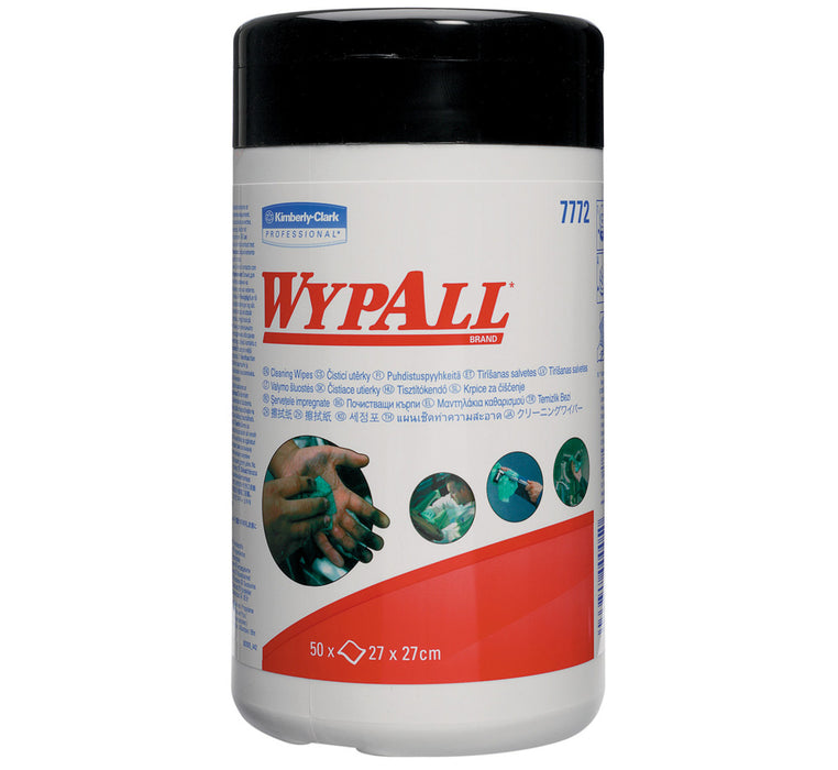Wypall 7772 Cleaning Wipes Tub